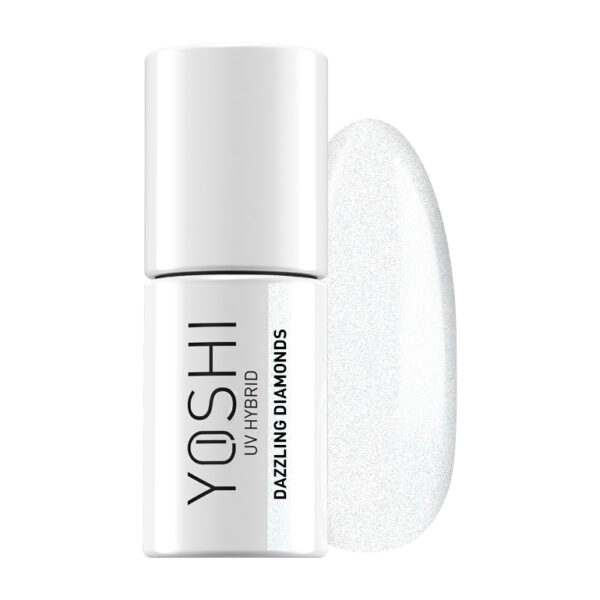 YOSHI Hübriidgeellakk Dazzling Diamonds 609 6ml ESSENCE