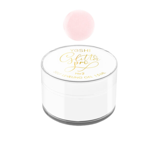 YOSHI Ehitusgeel GLITTER PRO No2