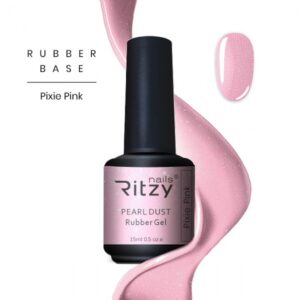 RITTZY Rubber Base PIXIE PINK 15ml