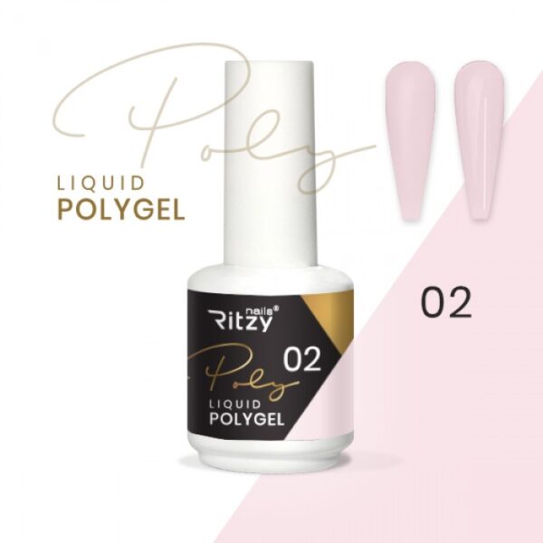 RITZY Nails Liquid POLYGEL 02 15ml