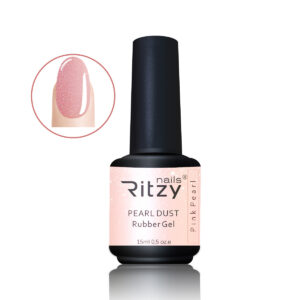 RITZY Rubber Base PINK PEARL 15ml