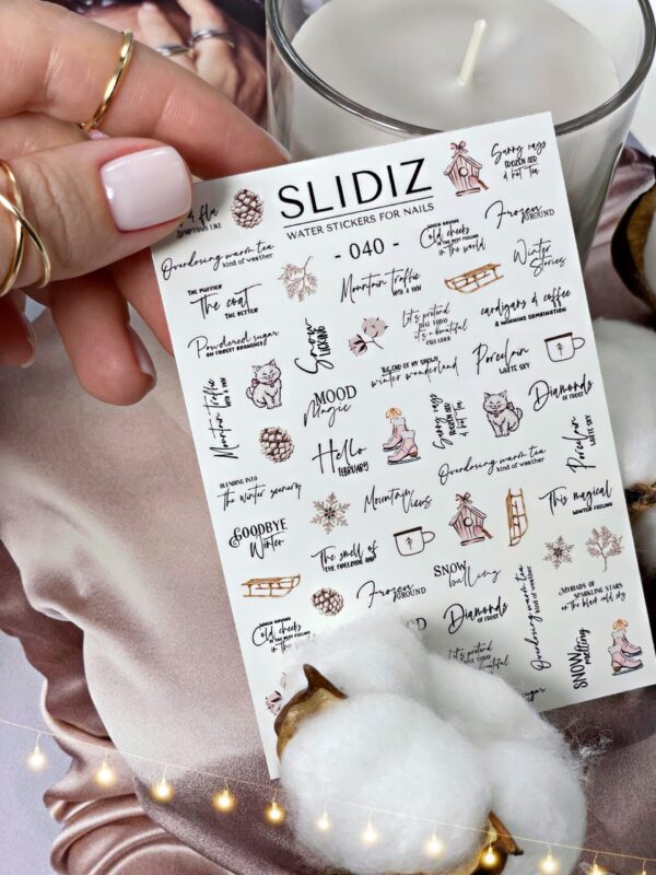 SLIDIZ Vesikleepsud No040
