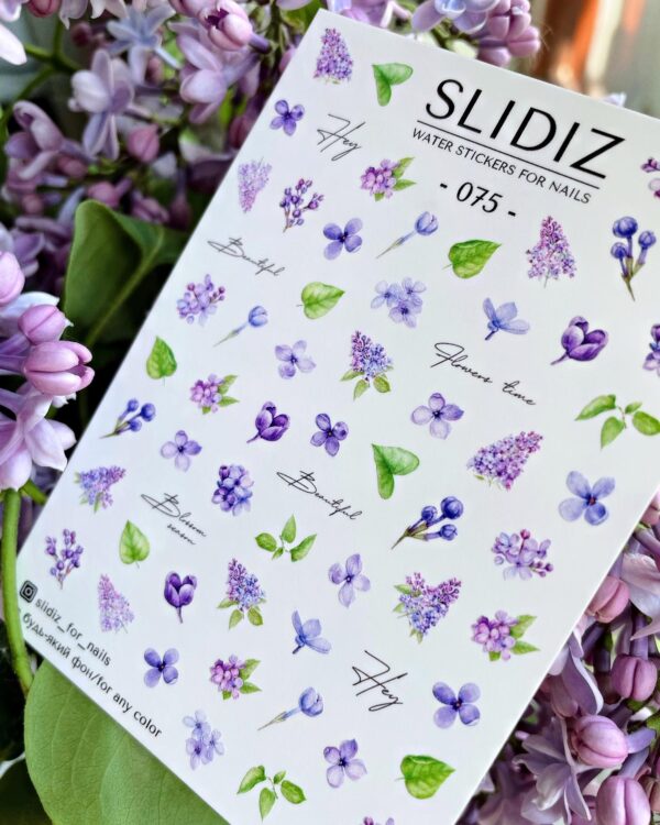 SLIDIZ Vesikleepsud No075