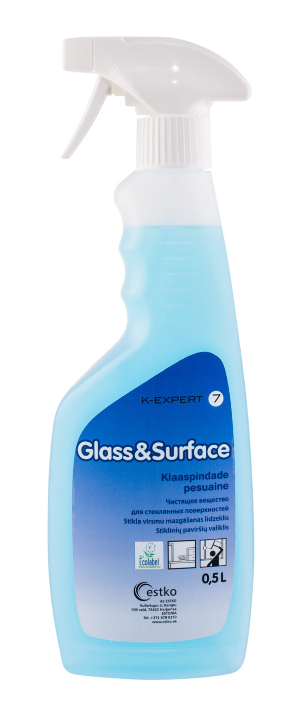 ESTKO K-7 Klaaspindade puhastusaine 500ml