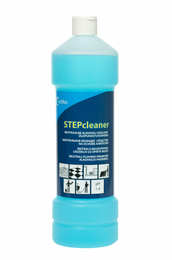 ESTKO Step Cleaner neutraalne alkoholi sisaldav üldpuhastusaine 1L