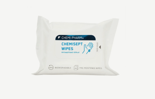 CHEMISEPT WIPES Antiseptilised rätikud 24tk