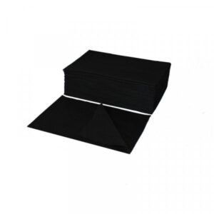 ECO-HYGIENE Ühekordsed rätikud 70x40cm 50tk MUSTAD