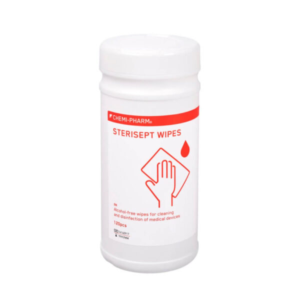 CHEMI-PHARM Sterisept Wipes Alkoholivabad rätikud 120tk