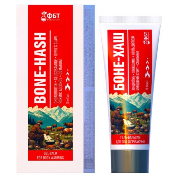 "FBT" Soojendav kehageel-palsam BONE-HASH 75 ml
