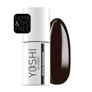 YOSHI UV LED Hybrid Nail Polish Mystic Mahogany - 137, 6ml