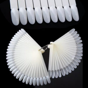 Näidistipid valged Almond 50tk