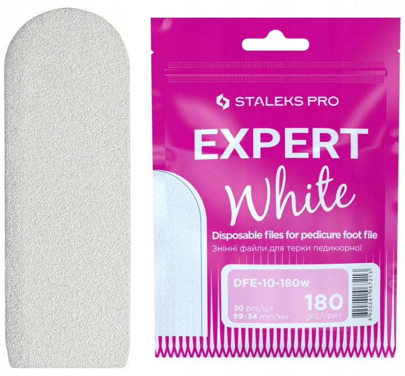 STALEKS PRO Expert White rasplikleebised 180grit 30tk